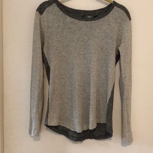 Long Sleeve Madewell Baseball Shirt